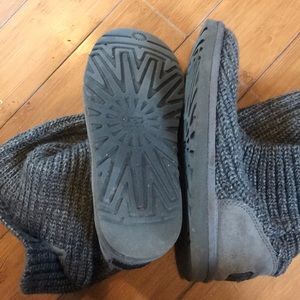 Knit uggs